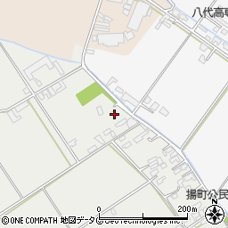 熊本県八代市揚町23周辺の地図