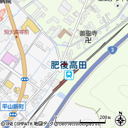 熊本県八代市奈良木町2452周辺の地図