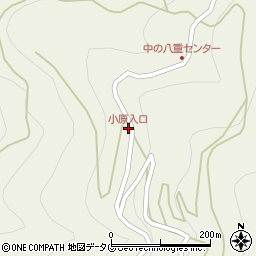 小原入口周辺の地図