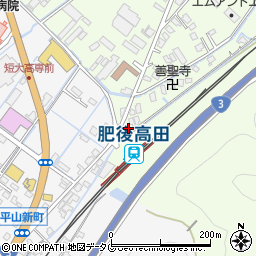熊本県八代市奈良木町2450周辺の地図