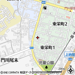 萩原眼科門川分院周辺の地図
