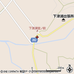 熊本県天草市有明町下津浦2541周辺の地図