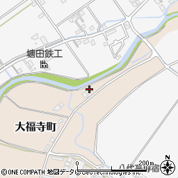 熊本県八代市大福寺町1665-5周辺の地図
