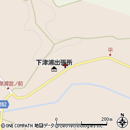 熊本県天草市有明町下津浦2497-1周辺の地図