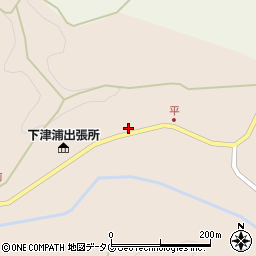 熊本県天草市有明町下津浦2490-1周辺の地図