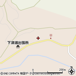 熊本県天草市有明町下津浦2885周辺の地図