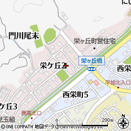 宮崎県東臼杵郡門川町栄ケ丘2丁目19周辺の地図