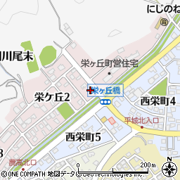 宮崎県東臼杵郡門川町栄ケ丘2丁目14周辺の地図