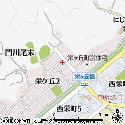 宮崎県東臼杵郡門川町栄ケ丘2丁目10周辺の地図