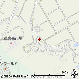 熊本県天草市佐伊津町708-3周辺の地図