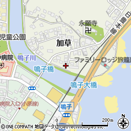 宮崎県東臼杵郡門川町加草2363周辺の地図