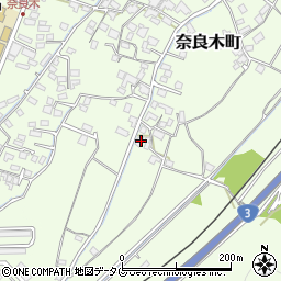熊本県八代市奈良木町460周辺の地図