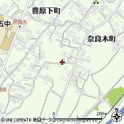 熊本県八代市奈良木町358周辺の地図