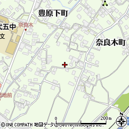 熊本県八代市奈良木町357周辺の地図
