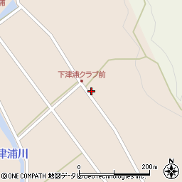 熊本県天草市有明町下津浦2800周辺の地図