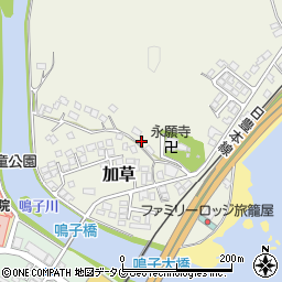 宮崎県東臼杵郡門川町加草2419周辺の地図