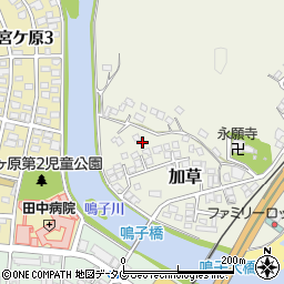 宮崎県東臼杵郡門川町加草4482周辺の地図