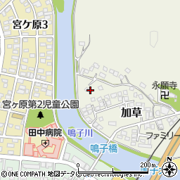 宮崎県東臼杵郡門川町加草2469周辺の地図