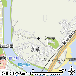 宮崎県東臼杵郡門川町加草2420周辺の地図