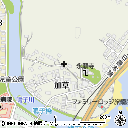 宮崎県東臼杵郡門川町加草2421周辺の地図