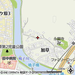 宮崎県東臼杵郡門川町加草2432周辺の地図