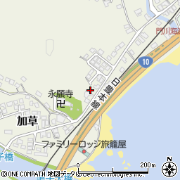 宮崎県東臼杵郡門川町加草2281周辺の地図