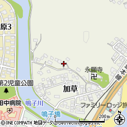 宮崎県東臼杵郡門川町加草2430周辺の地図