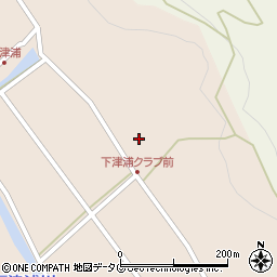 熊本県天草市有明町下津浦2837周辺の地図