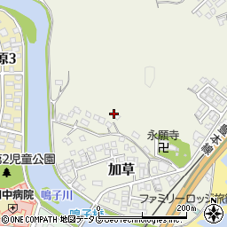 宮崎県東臼杵郡門川町加草2426周辺の地図