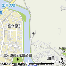 宮崎県東臼杵郡門川町加草2471周辺の地図
