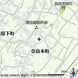 熊本県八代市奈良木町246周辺の地図