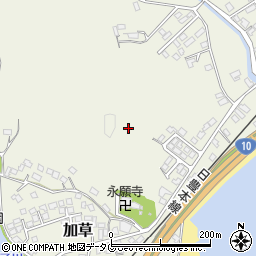 宮崎県東臼杵郡門川町加草2319周辺の地図
