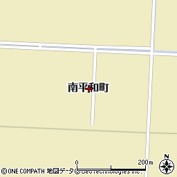 熊本県八代市南平和町周辺の地図