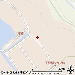 熊本県天草市有明町下津浦3023周辺の地図