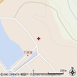 熊本県天草市有明町下津浦3004周辺の地図
