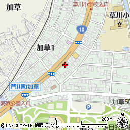 草川郵便局 ＡＴＭ周辺の地図