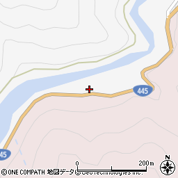 熊本県八代市泉町柿迫185周辺の地図