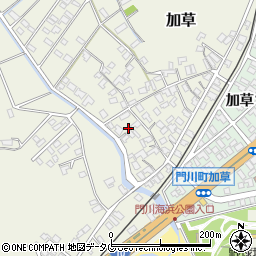 宮崎県東臼杵郡門川町加草1472周辺の地図