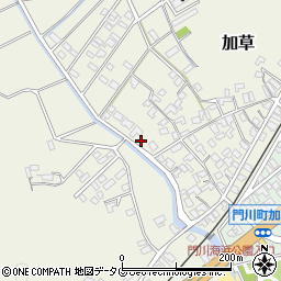 宮崎県東臼杵郡門川町加草1708周辺の地図