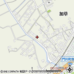 宮崎県東臼杵郡門川町加草1709周辺の地図