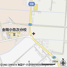 熊本県八代市葭牟田町538-2周辺の地図