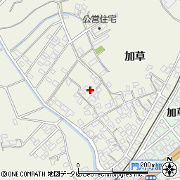 宮崎県東臼杵郡門川町加草1640周辺の地図