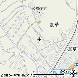 宮崎県東臼杵郡門川町加草1635周辺の地図