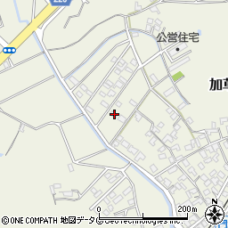 宮崎県東臼杵郡門川町加草1660周辺の地図