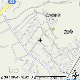 宮崎県東臼杵郡門川町加草1674周辺の地図