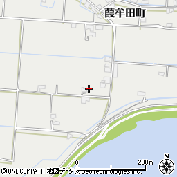熊本県八代市葭牟田町965周辺の地図