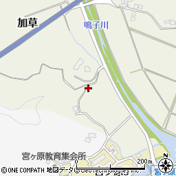 宮崎県東臼杵郡門川町加草4268周辺の地図