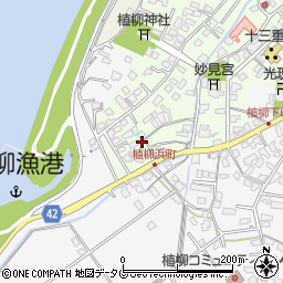 熊本県八代市植柳元町5401周辺の地図