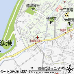 熊本県八代市植柳元町5414周辺の地図