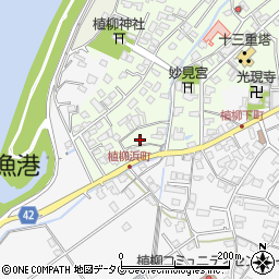 熊本県八代市植柳元町5413周辺の地図